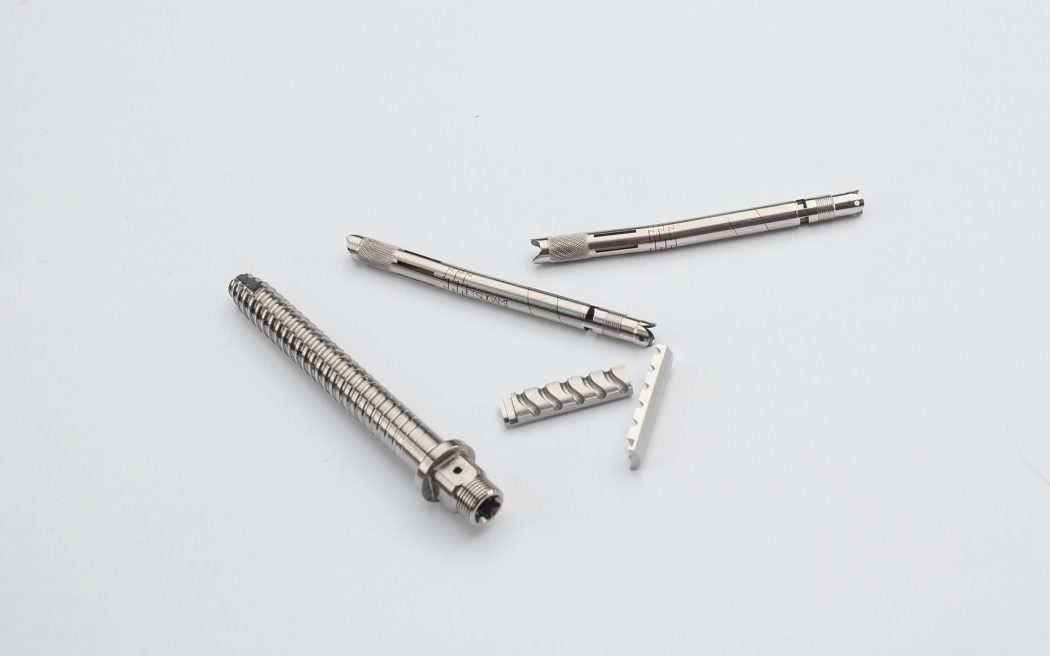 Sampling Tubes, Bone Screw, Ball Nut Return for Lead Screw Assembly