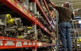 Material Stock Rack, Traceable and Confirmed Materials